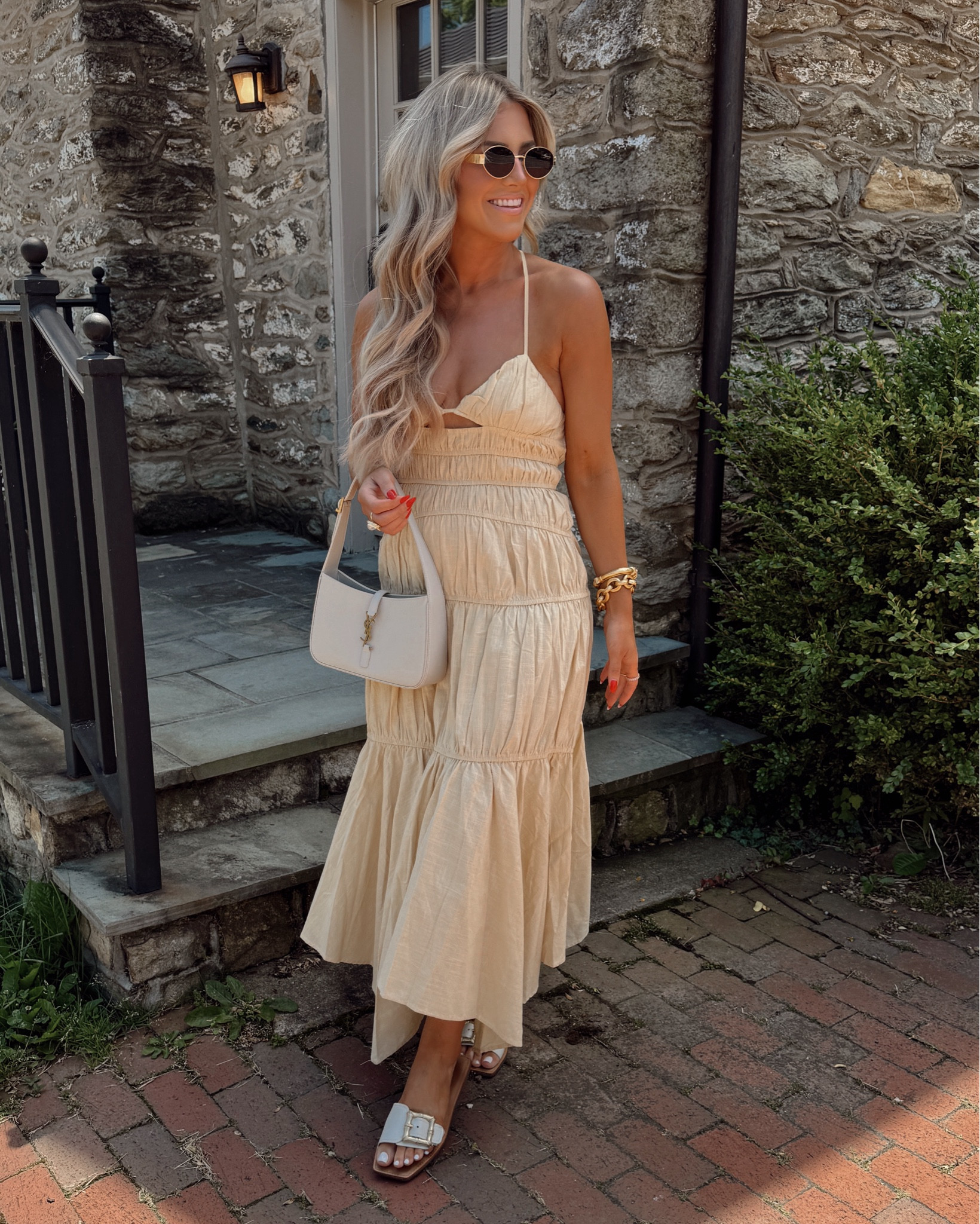 Is this dress not so stunning?! Any summer outfit for me is going to consist of an easy maxi dress. You can literally make them look so dressed up or casual. Love this one! It comes in a ton of colors too. 

#LTKFindsUnder100 #LTKStyleTip #LTKSeasonal
