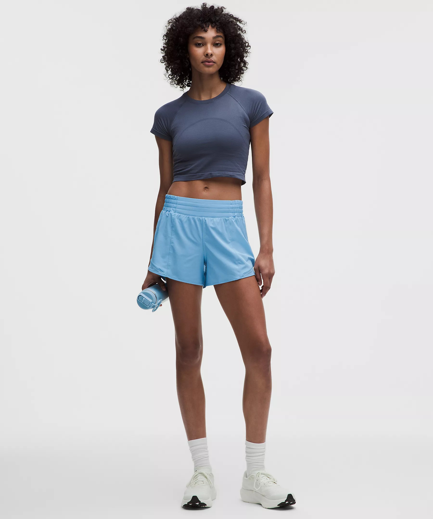 Hotty Hot High-Rise Lined Short 4" | Lululemon (US)