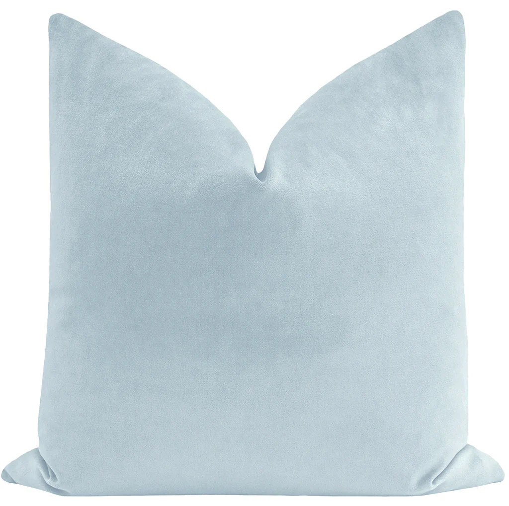 SOCIETY VELVET // SOFT BLUE | LITTLE DESIGN COMPANY