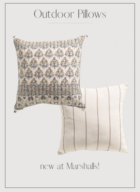 Loving this McGee inspired outdoor pillow combination for summer!

#LTKsalealert #LTKfindsunder50 #LTKhome