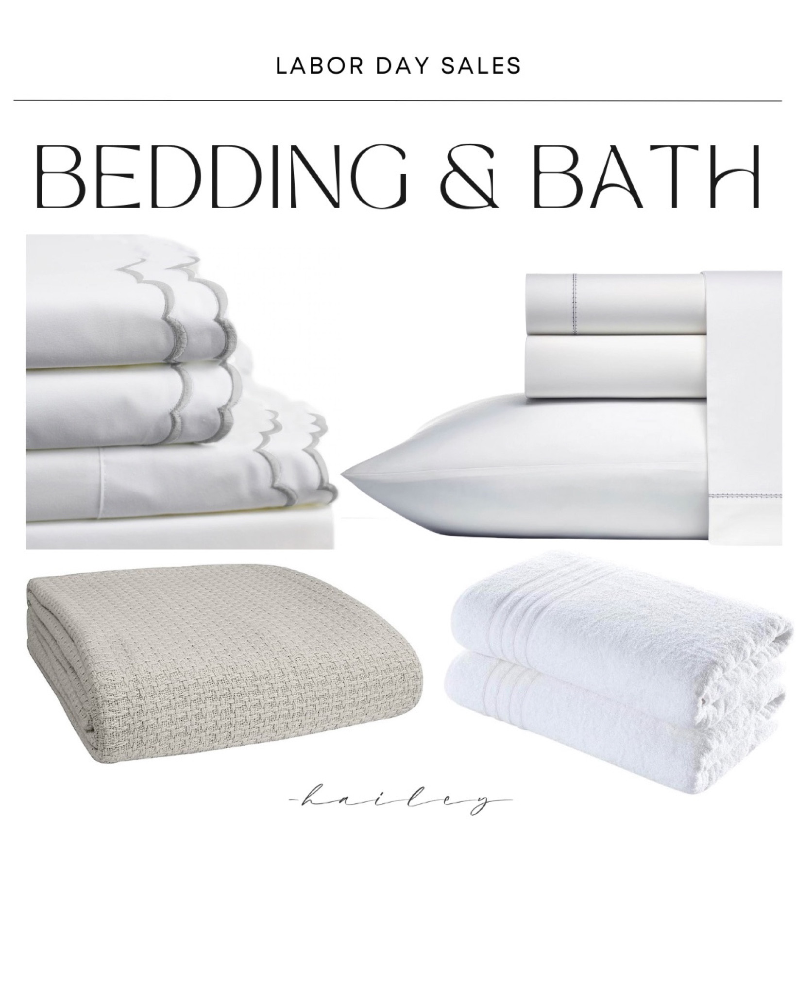 Labor Day Sales! With Labor Day fast approaching, it's the perfect time to seize some fantastic deals for your home. 

🔅 Today’s Labor Day Deals:  Bed & Bath!🔅

Labor Day Sales 2023! 🤍🩶

September 4th, 2023, marks the date for Labor Day, and I've put together an exclusive list of the best home deals from major online retailers. Everyone loves a good bargain, especially when shopping for their home. 

Whether you're looking to start your holiday shopping early or revamp your closet for the fall season, this post has got you covered. Don't miss out on any of these incredible home deals - visit my Chic Style Blog, haileyefeldman.com, & check out the top picks to keep in mind.

#LTKhome #LTKFind #LTKSale