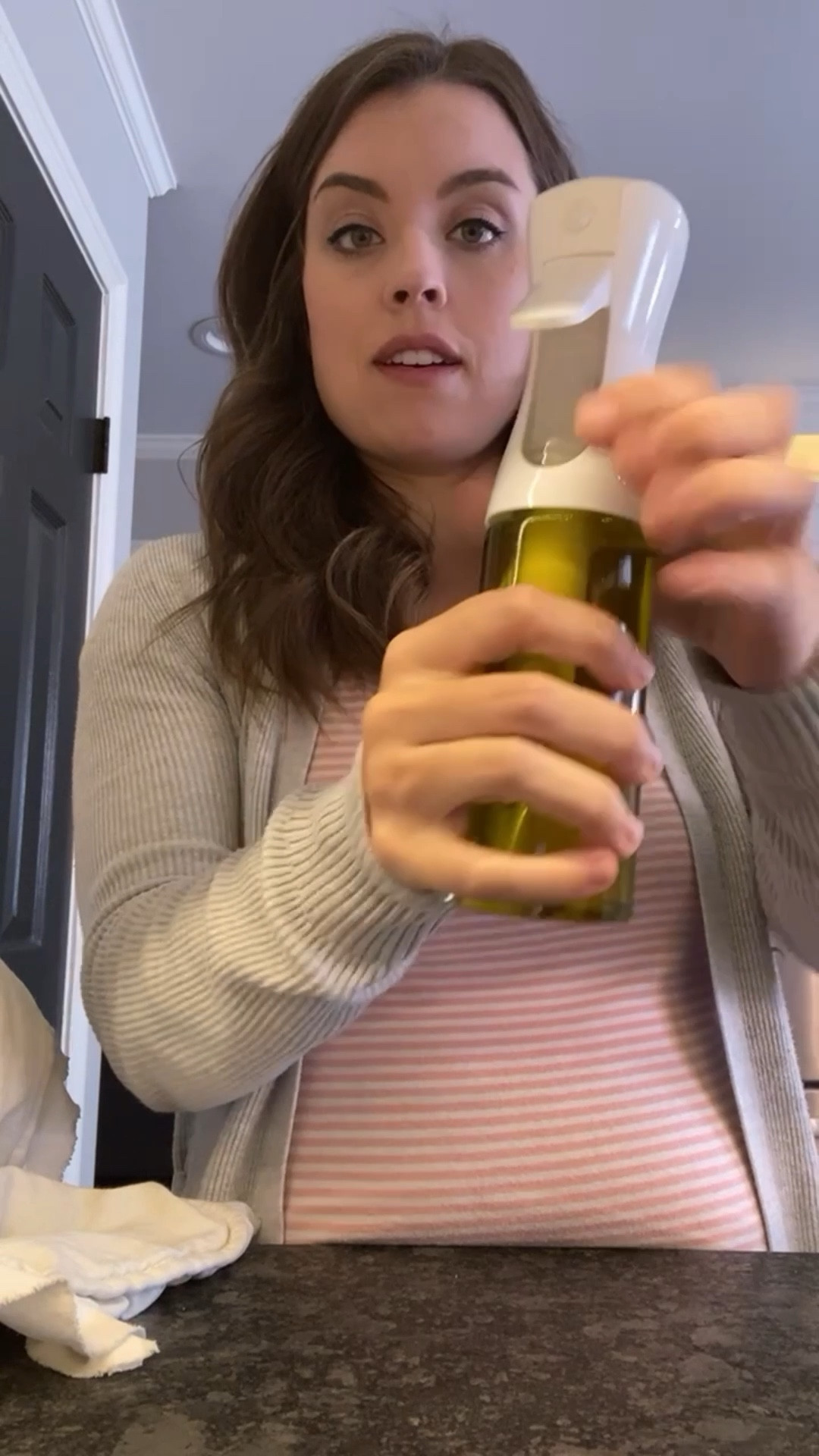 Hand-pump oil sprayer from Amazon to avoid the use of grease sprays with who knows what in them. Can add your choice of oil!

#LTKSale #LTKhome #LTKFind