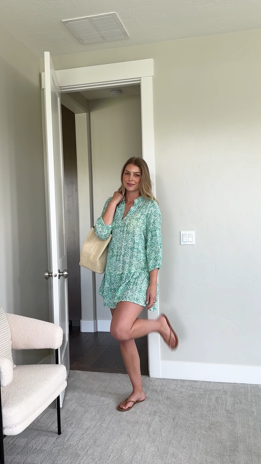 Pool outfit, beach outfit, yellow bikini, tkees flip flops, dress is Zara 

#LTKunder50 #LTKswim