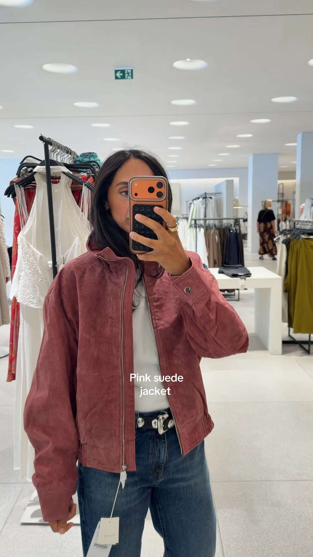 Pink suede jacket for autumn

#LTKuk #LTKsummer #LTKautumn