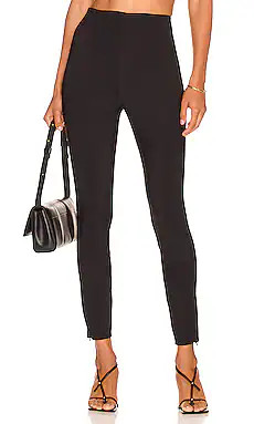 Theory Seamed Legging in Black from Revolve.com | Revolve Clothing (Global)