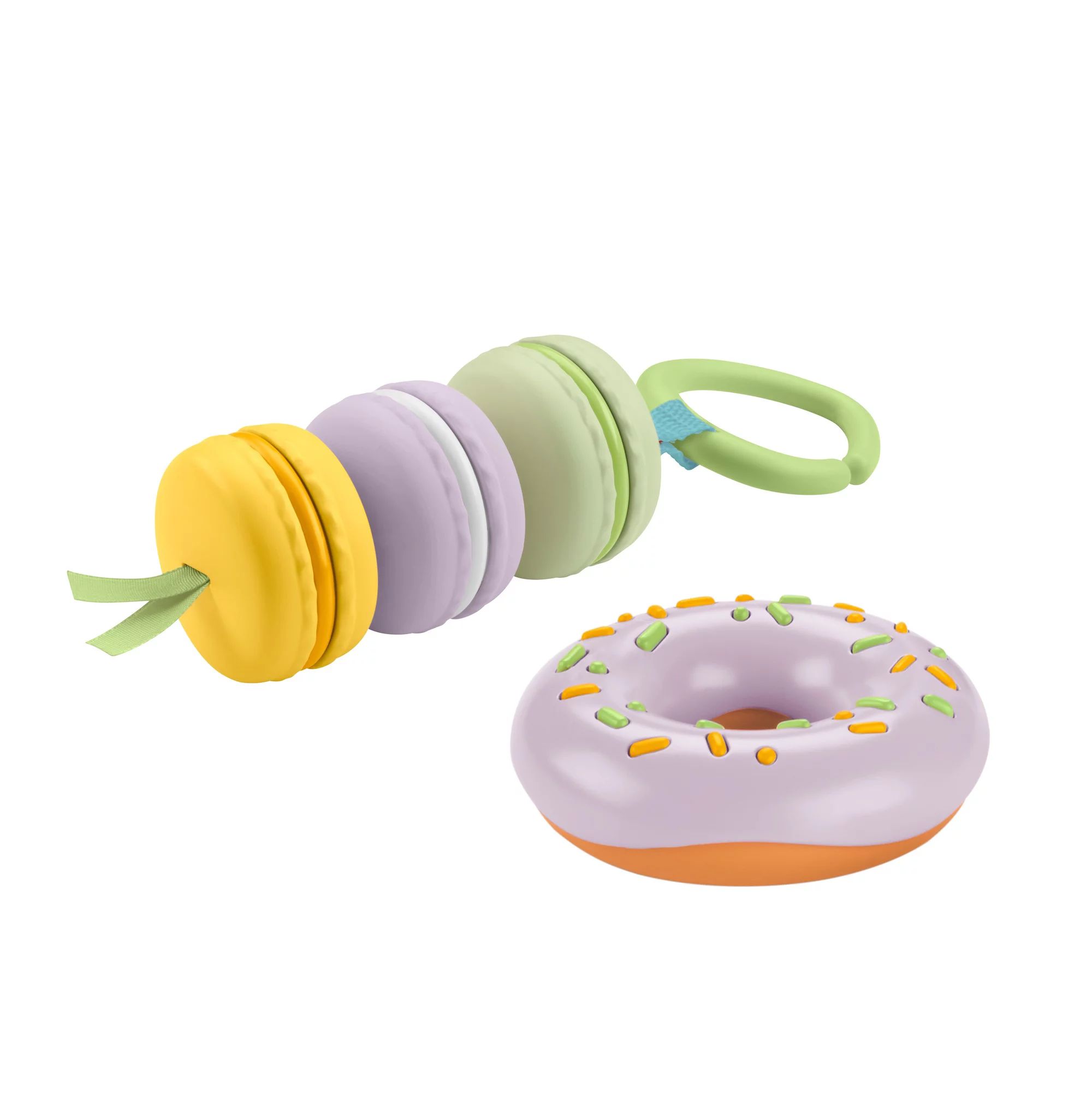 Fisher-Price Eat Dessert First Gift Set Crib Toys, 2 Pieces | Walmart (US)