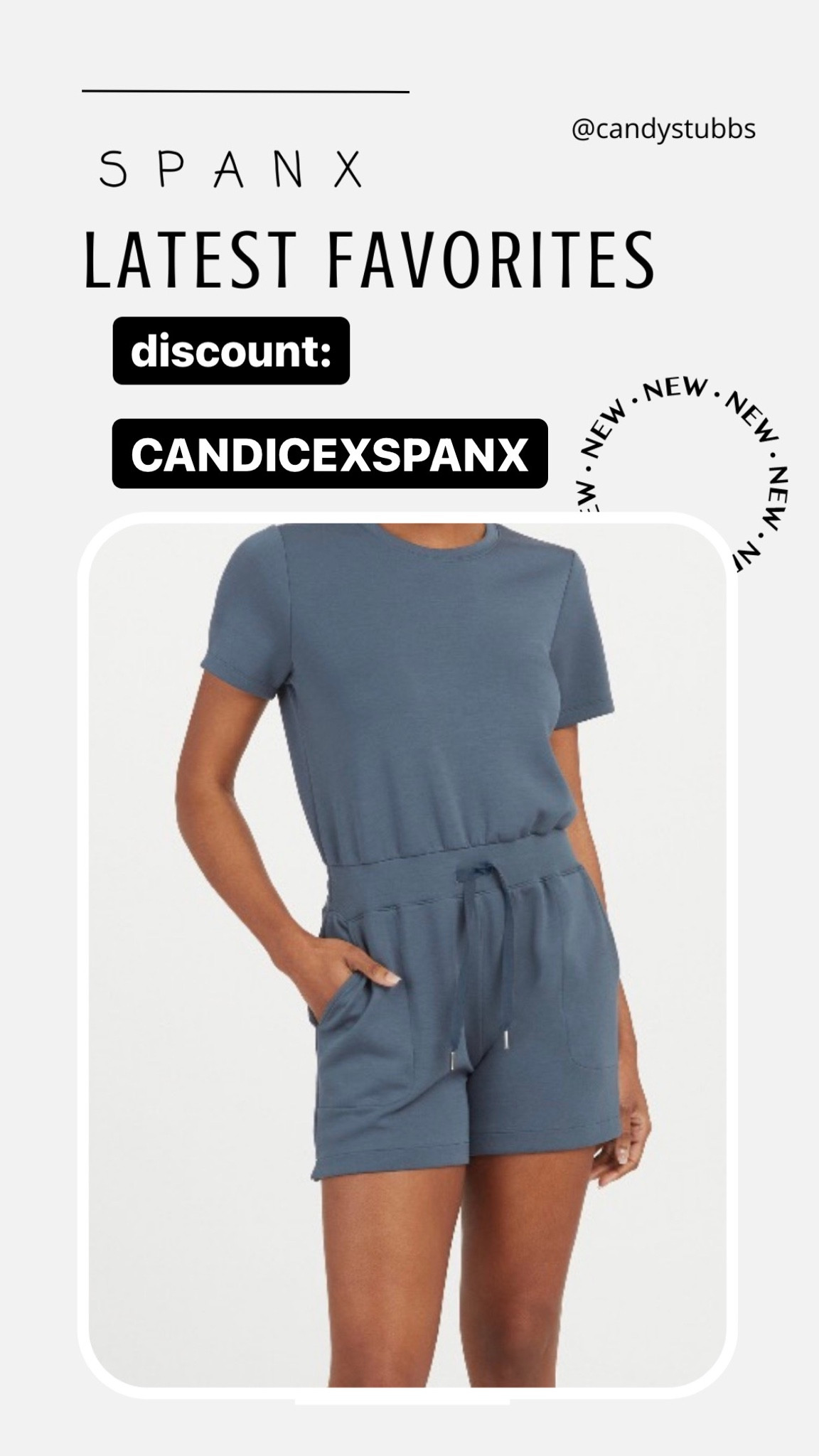 Comfy romper! Really flattering, comes in black too! Spanx

#LTKfit #LTKunder100 #LTKtravel