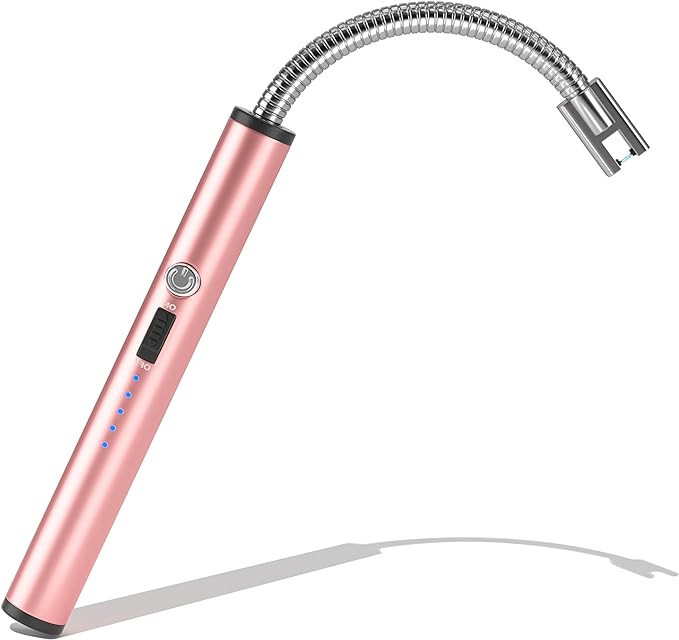 NESAPTO Candle Lighter, Electric Lighter Rechargeable Long Lighter with Flexible Neck LED Battery... | Amazon (US)