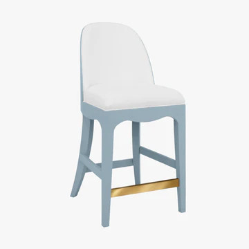Sabine Light Blue Counter Stool | Dear Keaton