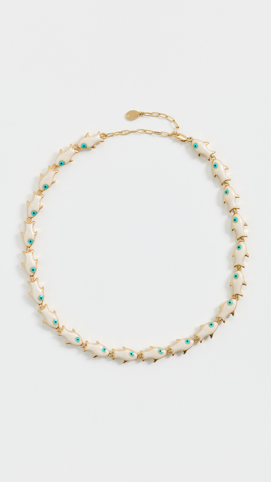 Clare V. Pearl Sardine Necklace Cream One Size | Shopbop