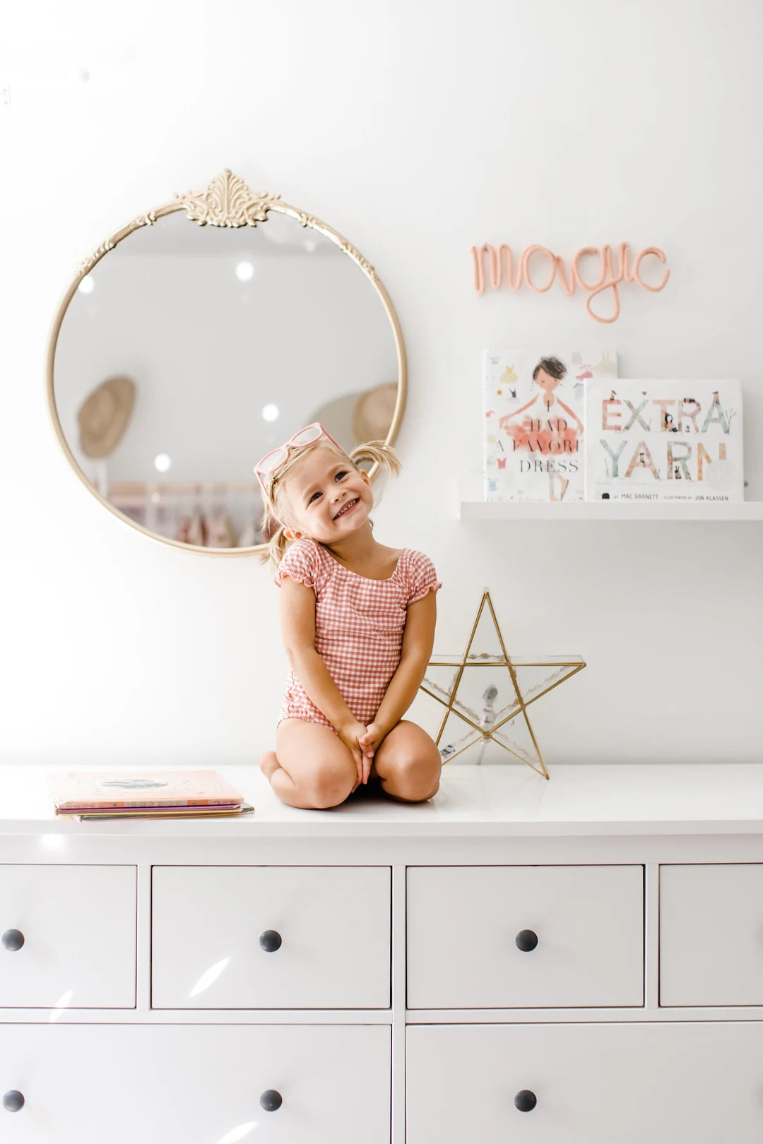 Magic Sign, Whimsical Kids Room Wall Decor, Custom Wire Name Sign, Baby Girl Nursery Wall Hanging... | Etsy (US)