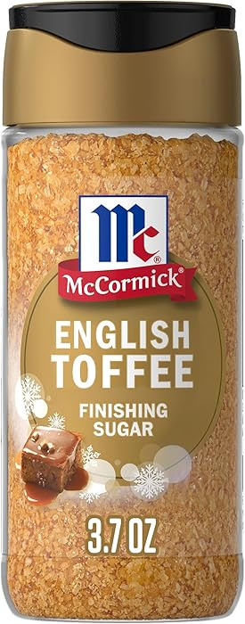 McCormick Finishing Sugar, English Toffee, Limited Edition, Rich & Buttery Sweetness for Hot Choc... | Amazon (US)