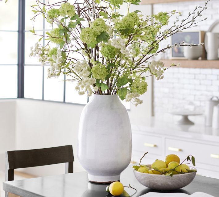 Faux Elevated Hydrangea Branch Bundle | Pottery Barn (US)