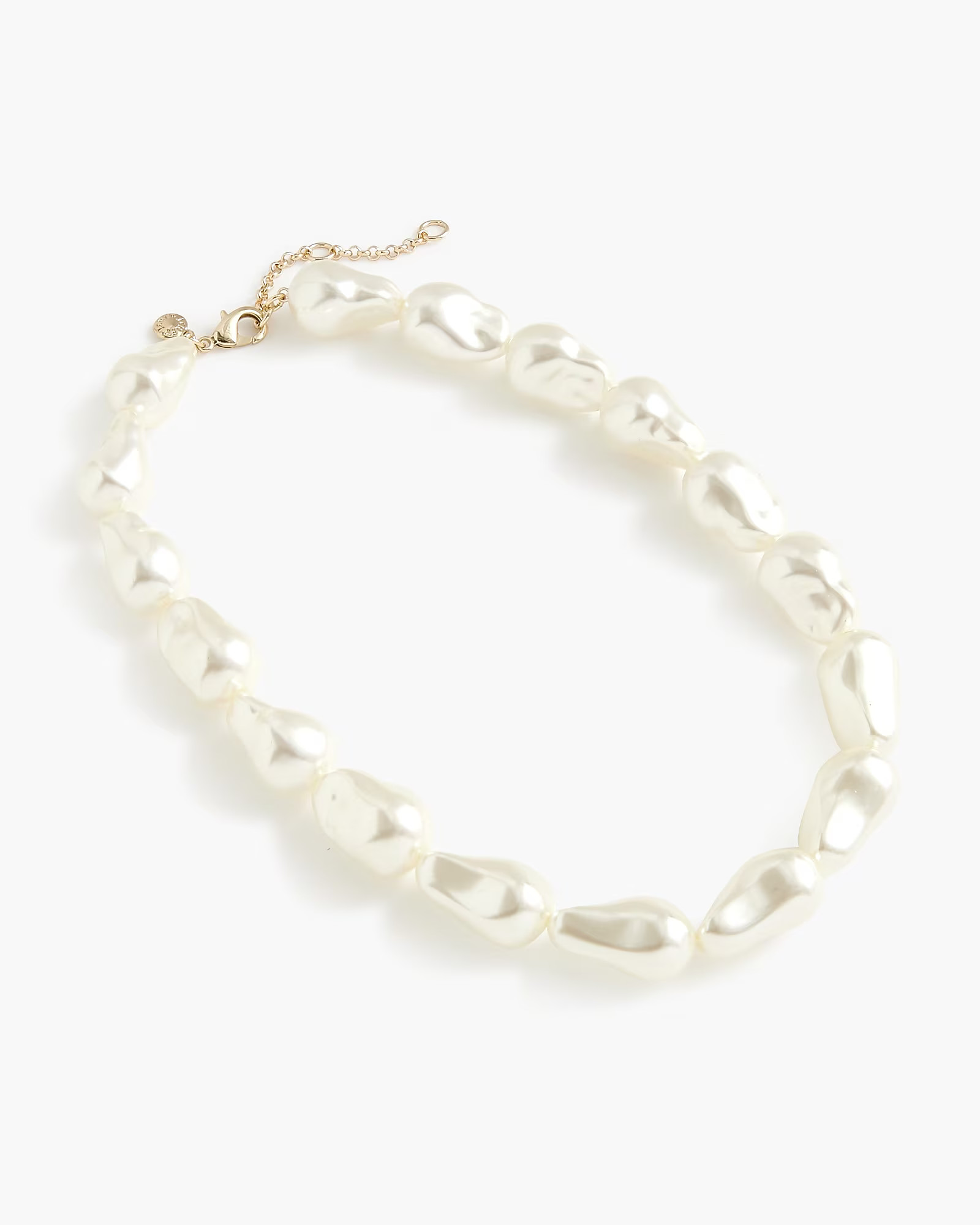 Large pearl-effect necklace | J.Crew Factory