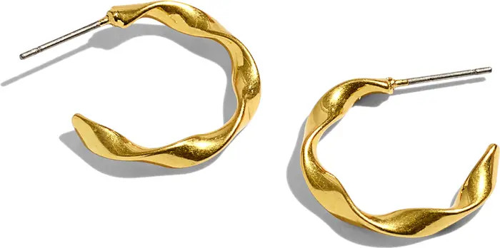 Madewell Small Twirl Hoop Earrings | Nordstrom | Nordstrom Canada