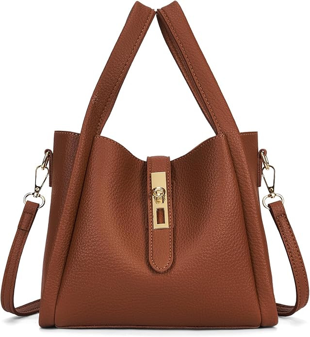 Bucket Bag for Women,Trendy Bucket Crossbody Bag Small Vintage Elegant Tote Bag Women's Shoulder ... | Amazon (US)