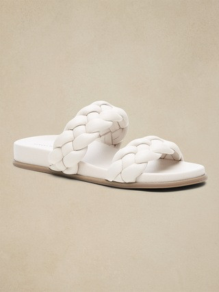 Braided Leather Sandal | Banana Republic (US)