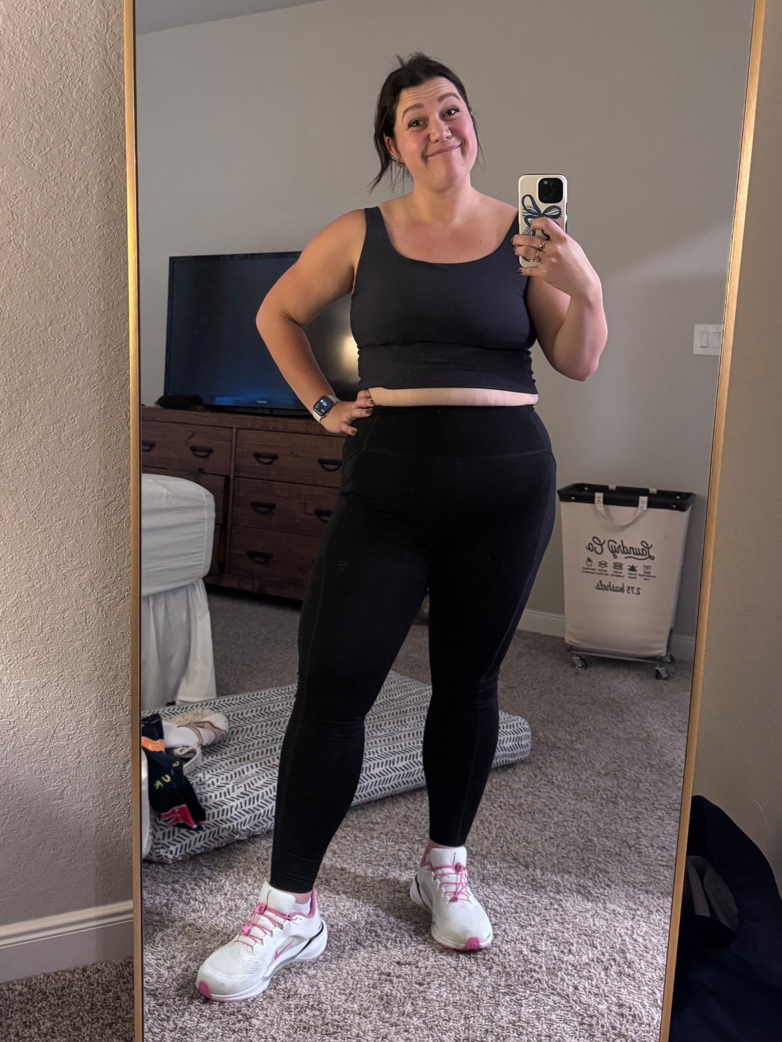 The ultimate running leggings from girlfriend collective! Stay up and such great support. Wearing size L 

#LTKMidsize #LTKActive #LTKFindsUnder100