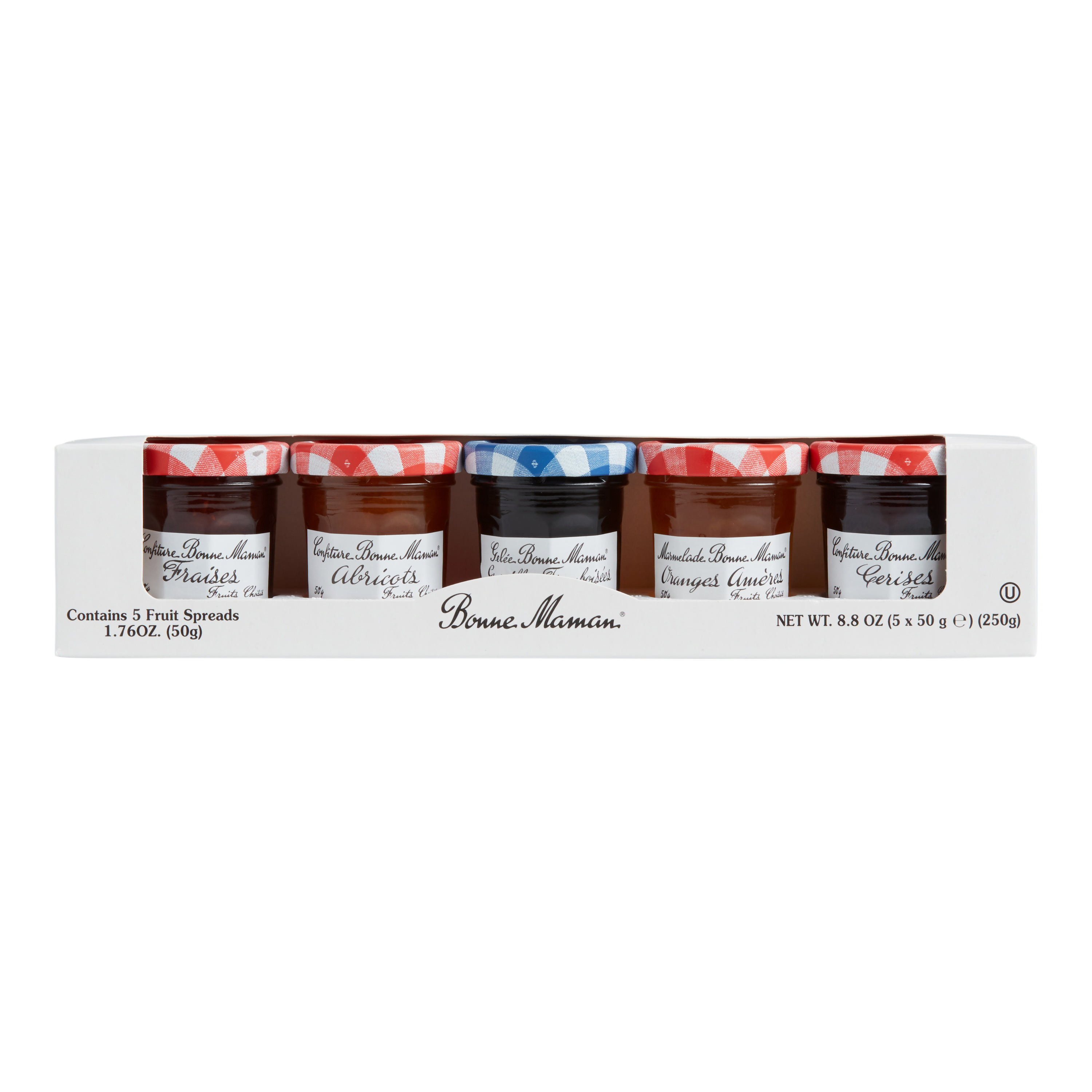 Bonne Maman Mini Fruit Spreads Gift Set 5 Pack | World Market