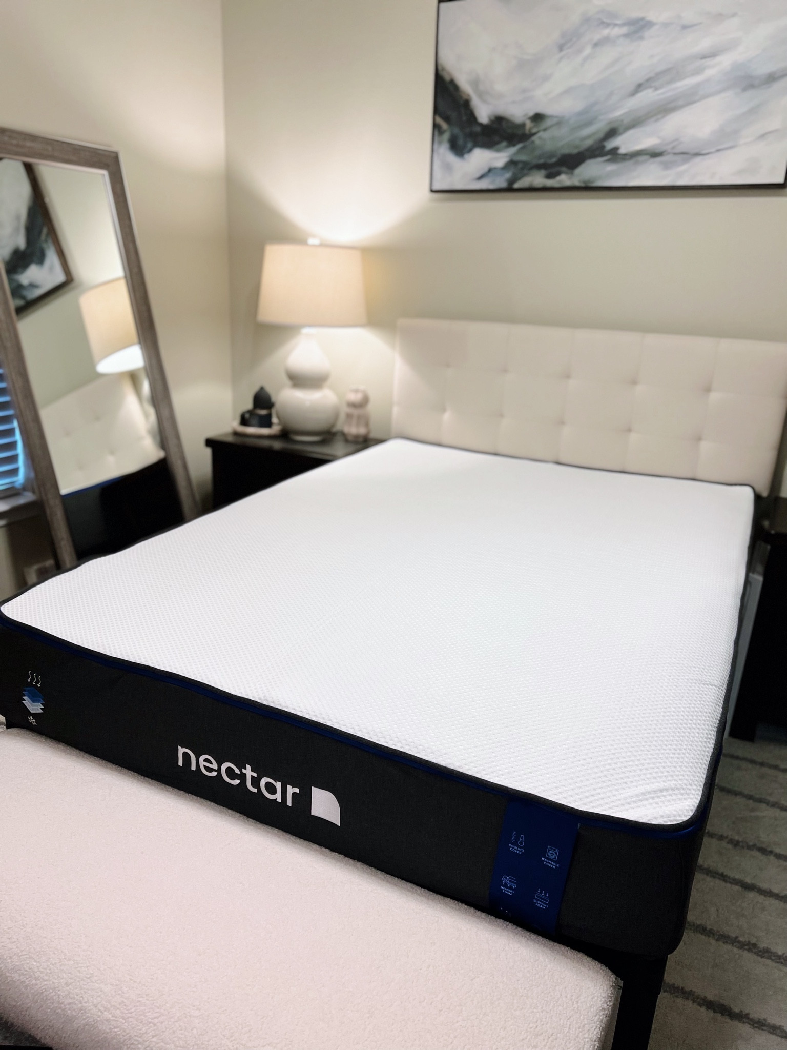 My new Nectar Sleep mattress is like sleeping on the clouds☁️#mattress #bedroom #target #nectar #bench #bed #mirror #walmart #studiomcgee #cloud #memoryfoam #bedframe #headboard

#LTKGiftGuide #LTKhome #LTKfamily