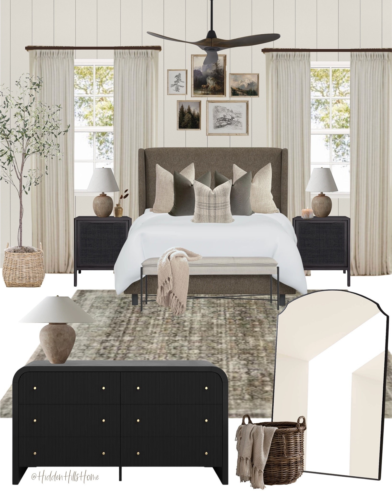 Cozy bedroom decor, bedroom mood board, bedroom design, home decor ideas, Tilly bed, nightstands, bedroom #bed

#LTKHome #LTKSaleAlert #LTKSeasonal