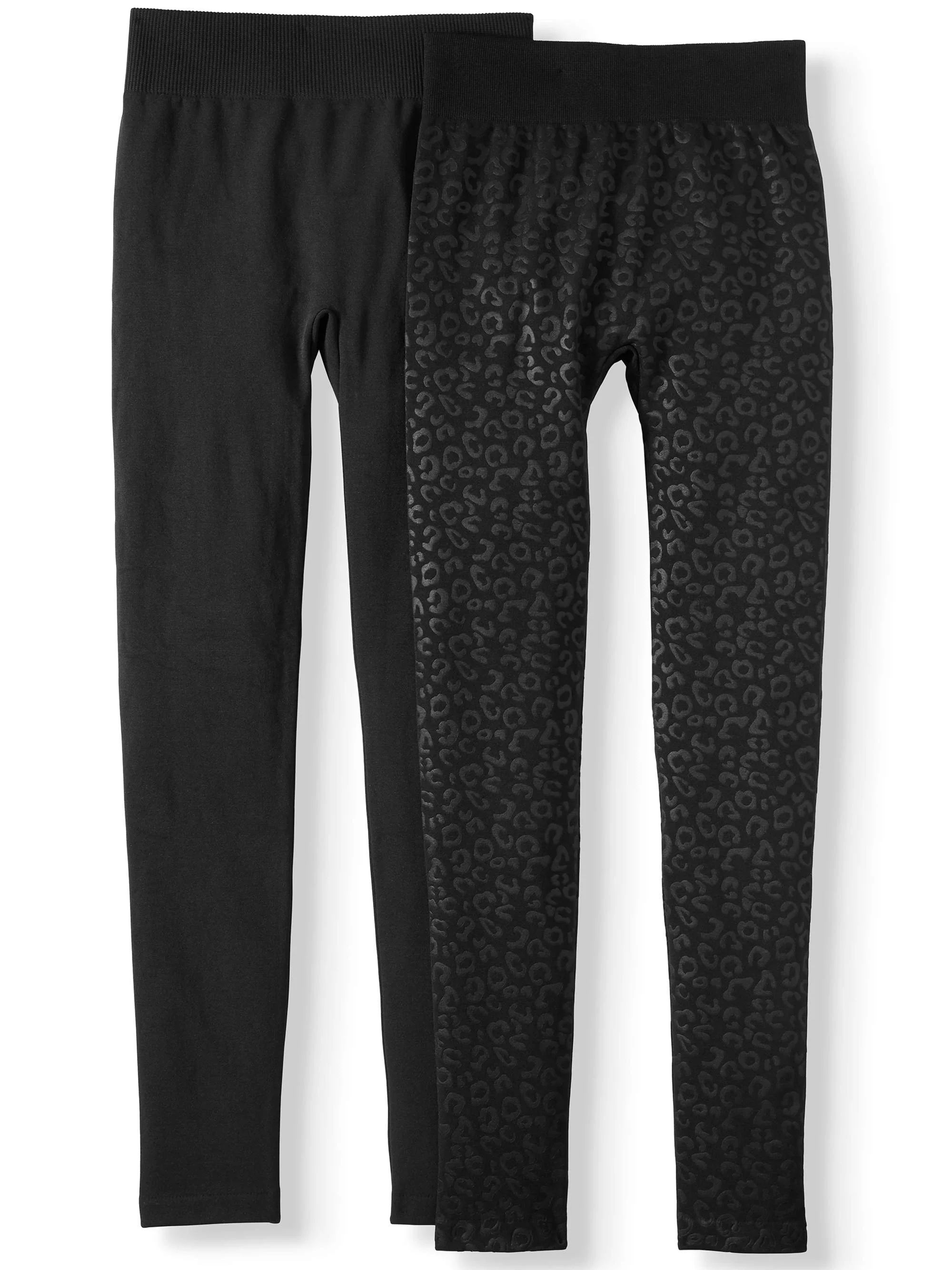 Women's Embossed Legging - 2 Pack | Walmart (US)