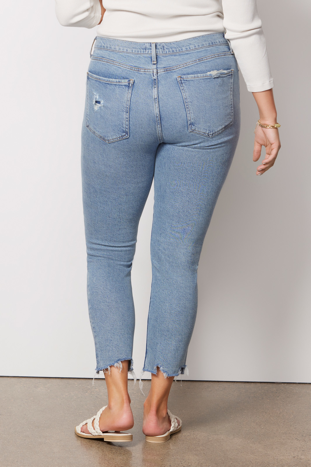 AGOLDE Nico High Rise Straight Jean | EVEREVE | Evereve