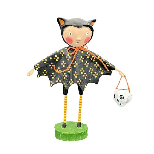ESC Lori Mitchell Halloween 16715 Bat Behavior Bat Boy Trick or Treat Figurine, 6 Inches Tall, Multicolor | Amazon (US)