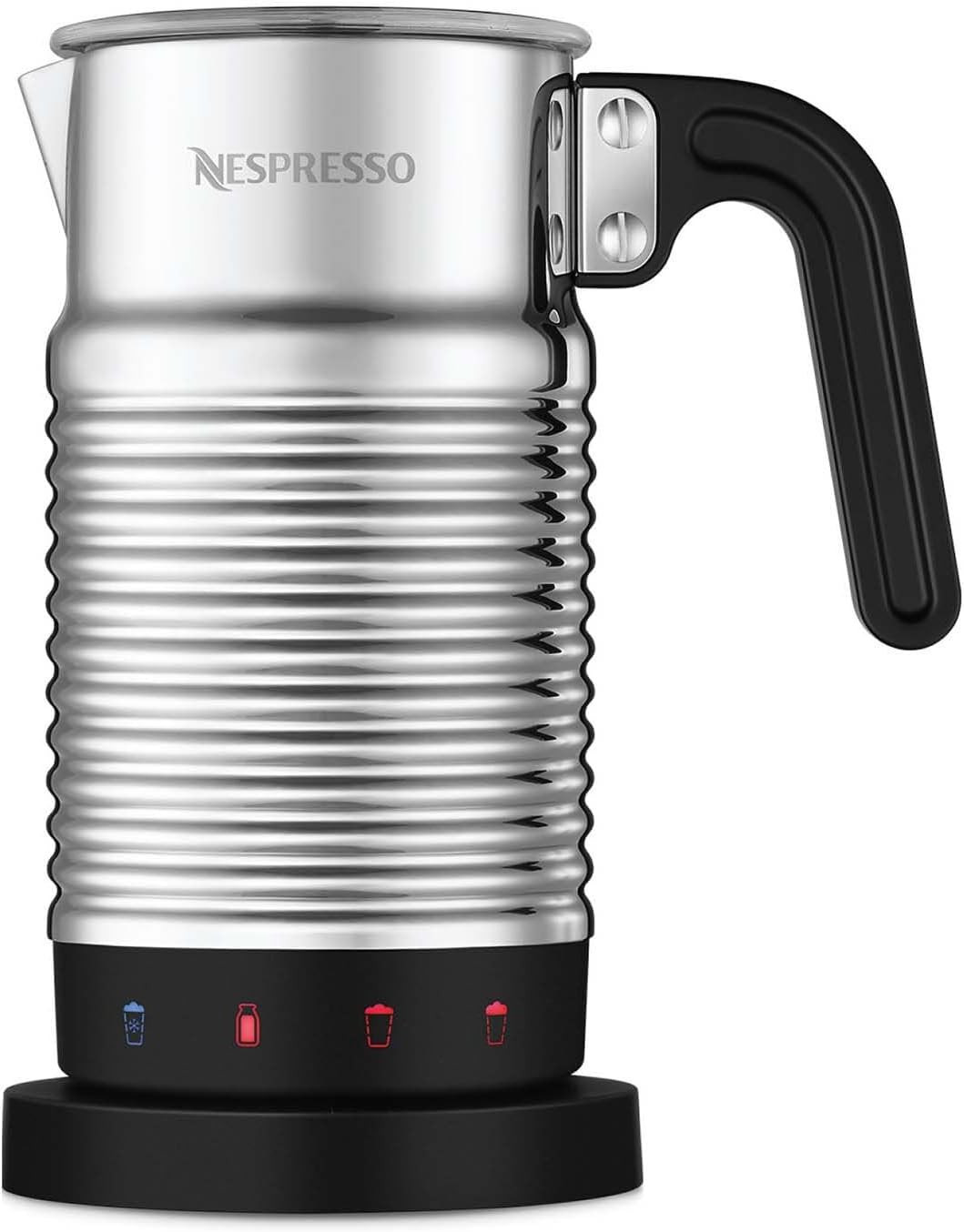 Nespresso Aeroccino 4 Milk Frother, Silver | Amazon (US)