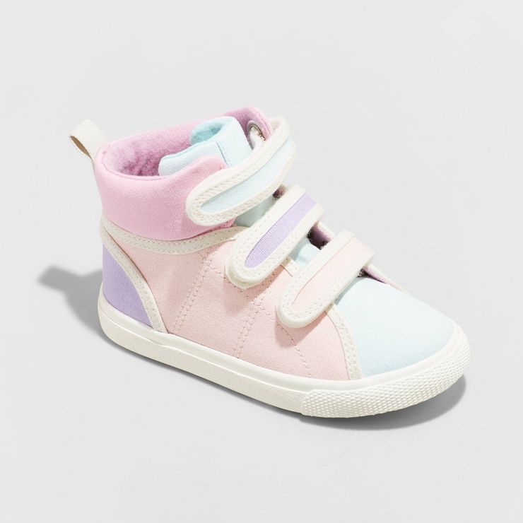 Toddler Girls' Clancy Colorblock Sneakers - Cat & Jack™ | Target