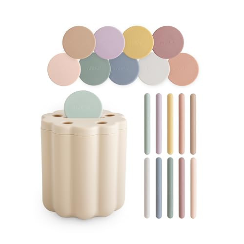 mushie Coin & Tube Sorting Set | 23 Pieces | 10 Months+ | Amazon (US)