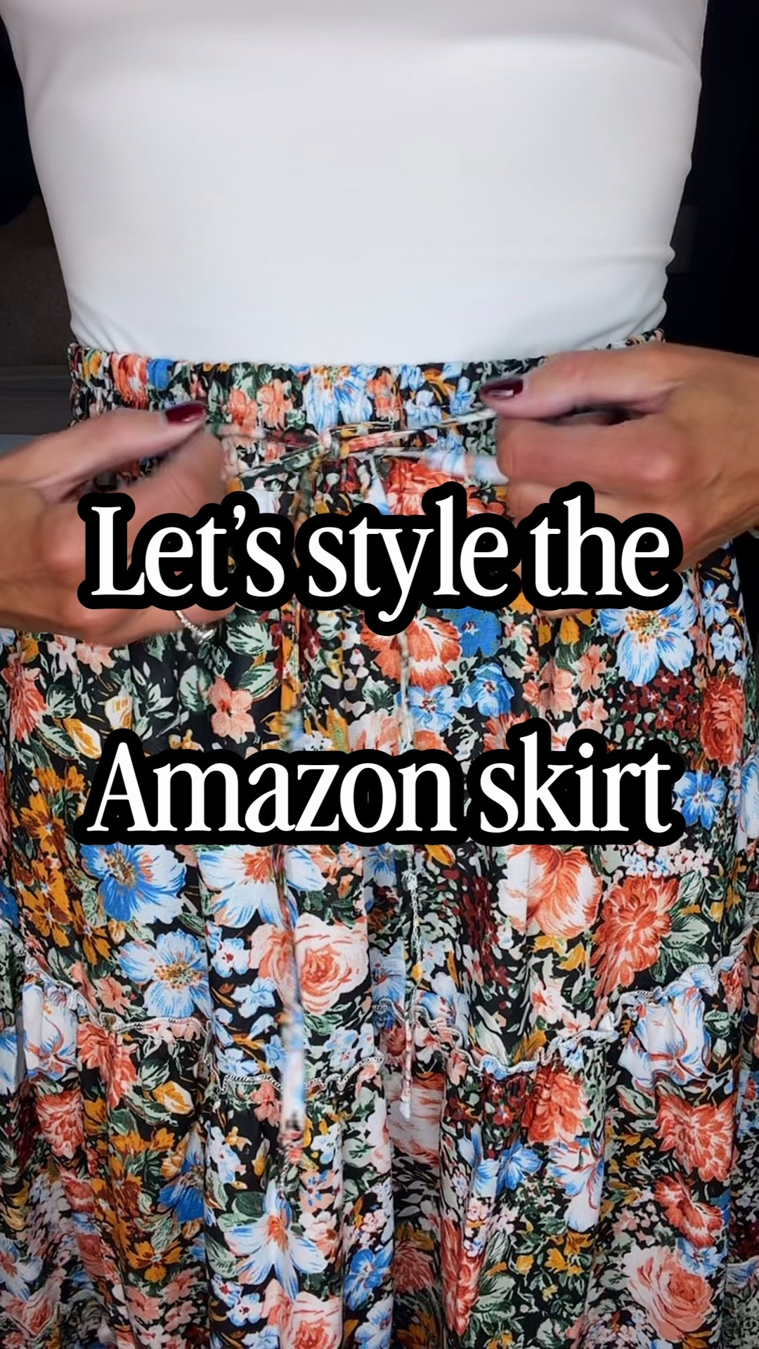 Two ways to style this colorful maxi skirt from Amazon. So pretty for Fall 
Jacket/ small
Sweater/ small
Skirt/ medium

#LTKSeasonal #LTKOver40