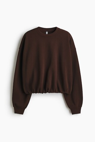 H & M - Oversized Sweatshirt - Brown | H&M (US, CA, MX)