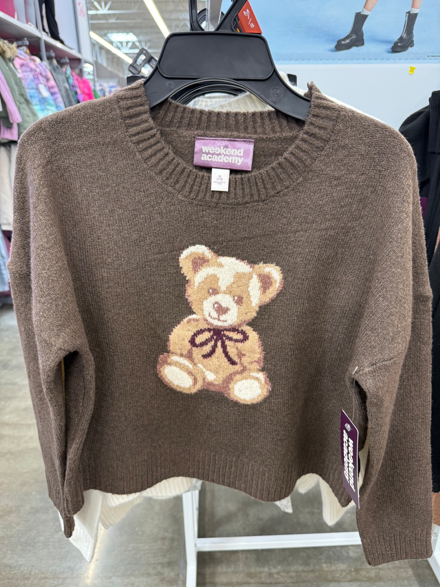 I saw this at Walmart today and it’s the cutest sweater for girls 🧸🤎

#LTKKids #LTKSeasonal #LTKHome
