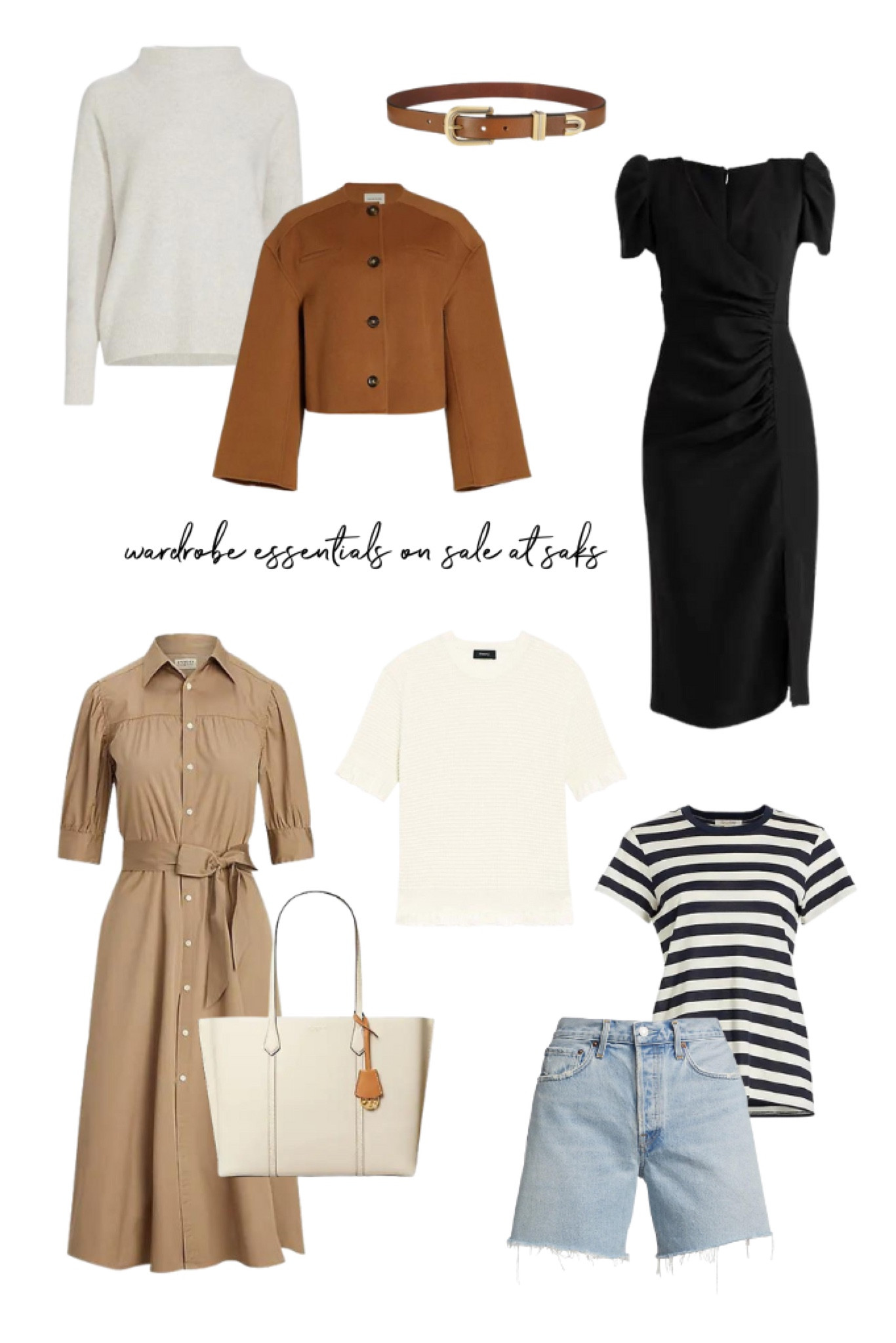 Wardrobe essentials on (major!) sale at Saks! #SAKSSALE 

To top things off, Saks is offering the following promotion: “Spend only $150 & earn a $75 gift card”, for Black Friday; very few exclusions apply.

#LTKHoliday #LTKCyberweek #LTKsalealert