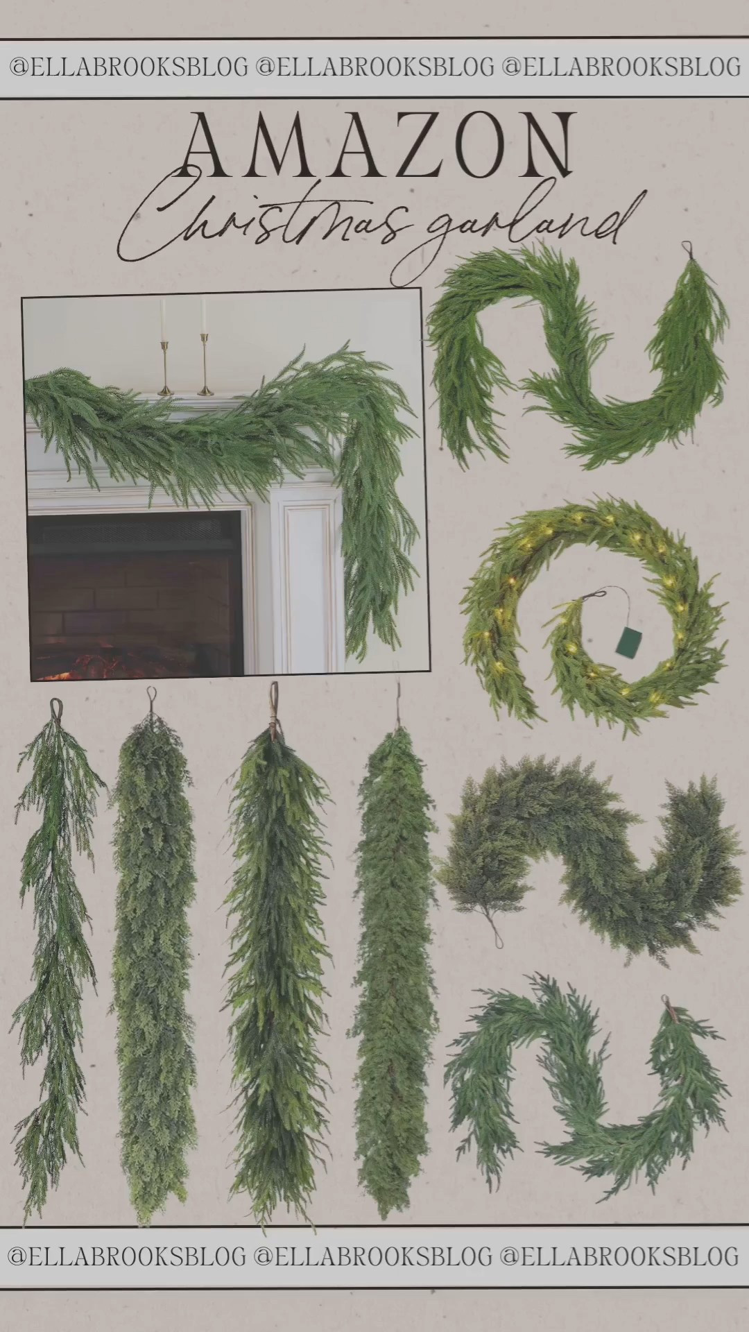 Amazon Christmas garland

Amazon home, Amazon
Christmas decor, Christmas decorations

#LTKHome #LTKHoliday #LTKSeasonal