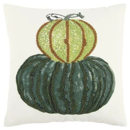 13352 Pumpkins Cotton Decorative Pillow | Walmart (US)