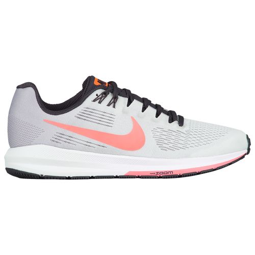 Nike Air Zoom Structure 21 - Womens - Atmosphere Grey/Hot Punch/Barely Grey/Oil Grey | eastbay.com