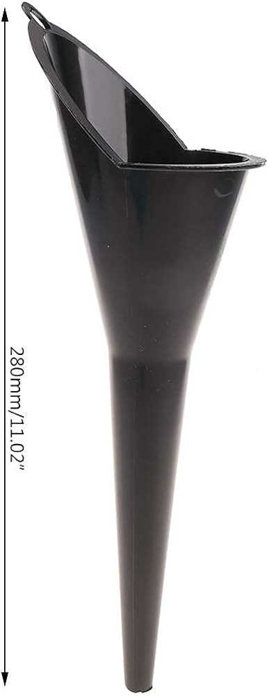 1Pc Black Multi-Function Auto Engine Oil Petrol Change Funnel Long Stem Plastic Funnel for Car Mo... | Amazon (US)