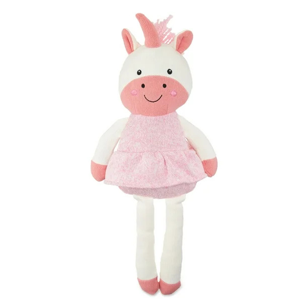 Spark Create Imagine 19” Unicorn Knit Plush | Walmart (US)
