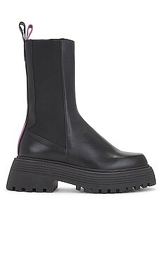3JUIN Tokio Bootie in Lord Black from Revolve.com | Revolve Clothing (Global)