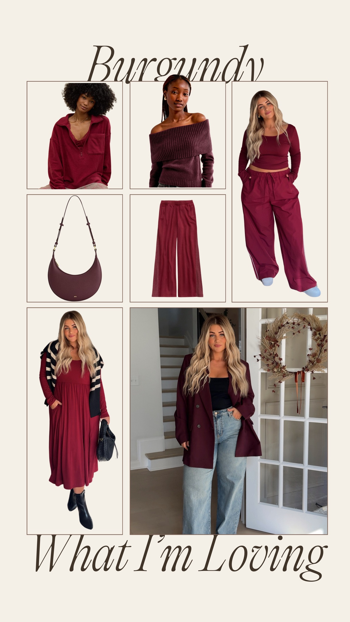 Burgundy♥️🥀 linking all my current faves!! #red #burgundy #trending 

#LTKSeasonal #LTKSaleAlert #LTKMidsize