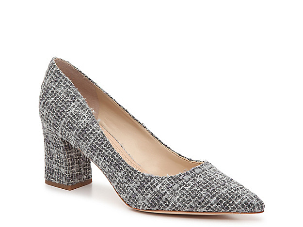 Marc Fisher LTD Zala5 Pump - Women's - Grey Boucle Fabric | DSW