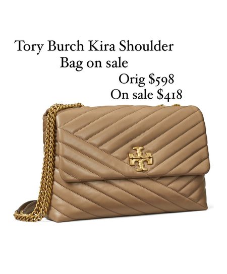 Tory Burch shoulder bag on sale in this color. I have this style in a different color and love it! It’s a good enough size to carry everyday or just occasionally. Can be worn as a crossbody or on your shoulder (one strap or two)


#LTKitbag #LTKsalealert #LTKstyletip