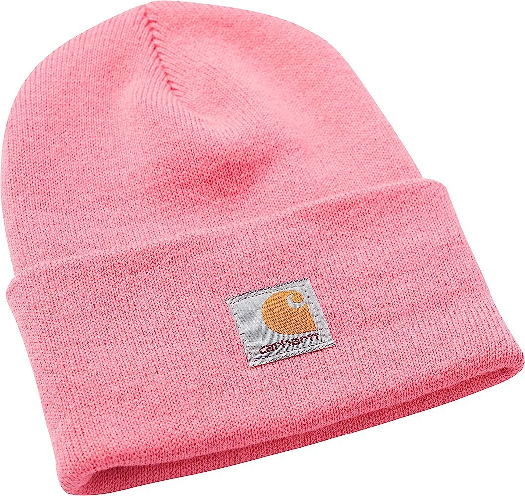 Carhartt unisex child Acrylic Watch Cold Weather Hat, Pink Lemonade, 2-4T US | Amazon (US)