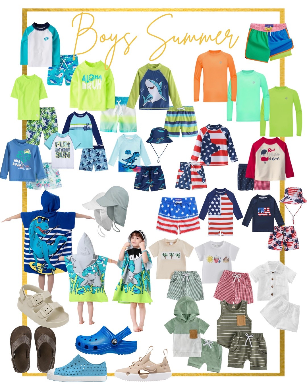 Boys Summer 
Boys Swimsuits 
Boys Water Shoes 
Boys BeachOutfits
Amazon Boys Summer 

#LTKKids #LTKSwim #LTKSeasonal