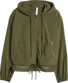 Hybrid Ventilated Hooded Jacket | Nordstrom