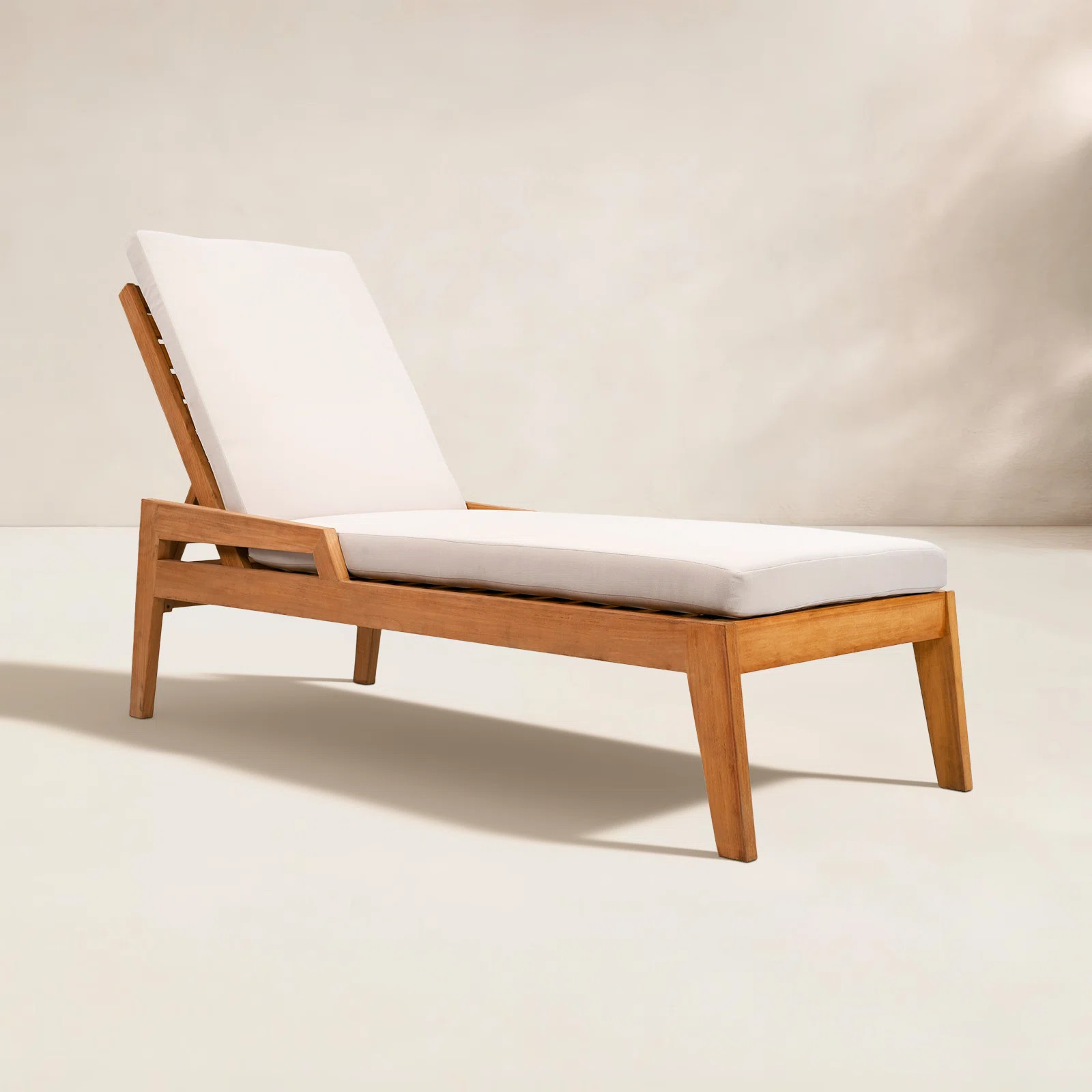 Headly Brazilian Teak Chaise Lounge | Wayfair North America