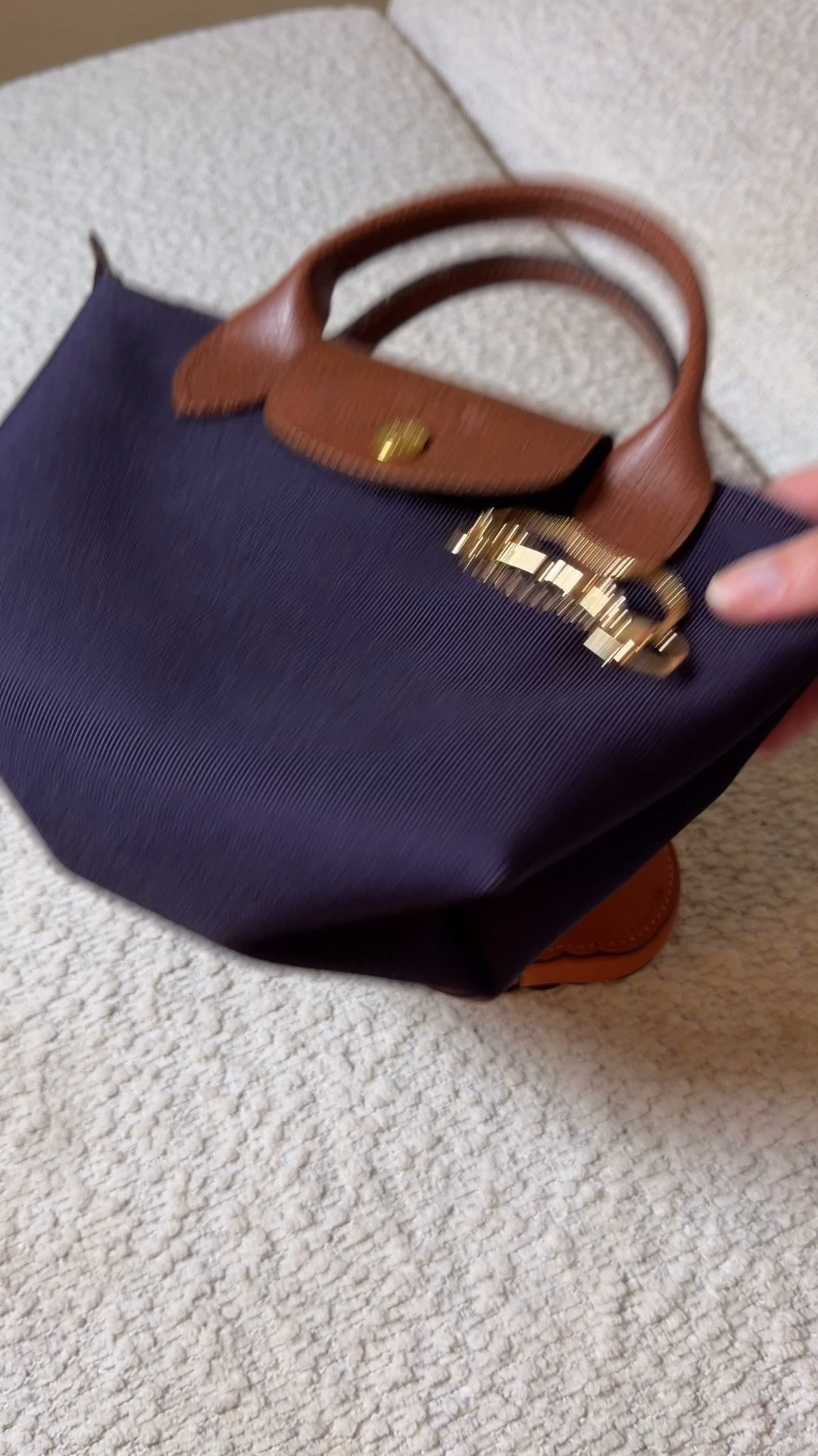 Matching my nails with my Longchamp My Pliage Signature bag 💜 loving the be dark plum/purple color for fall and winter 
DIY gel nails kit


#LTKBeauty #LTKItBag
