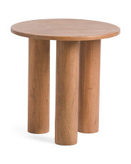 Round Leg Wooden Side Table | Marshalls